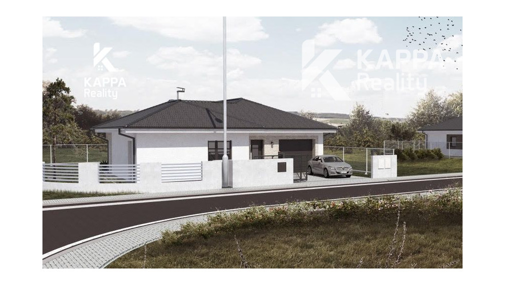 Novostavba | rodinný dom, garáž | pozemok 539 m2 | Trenčín