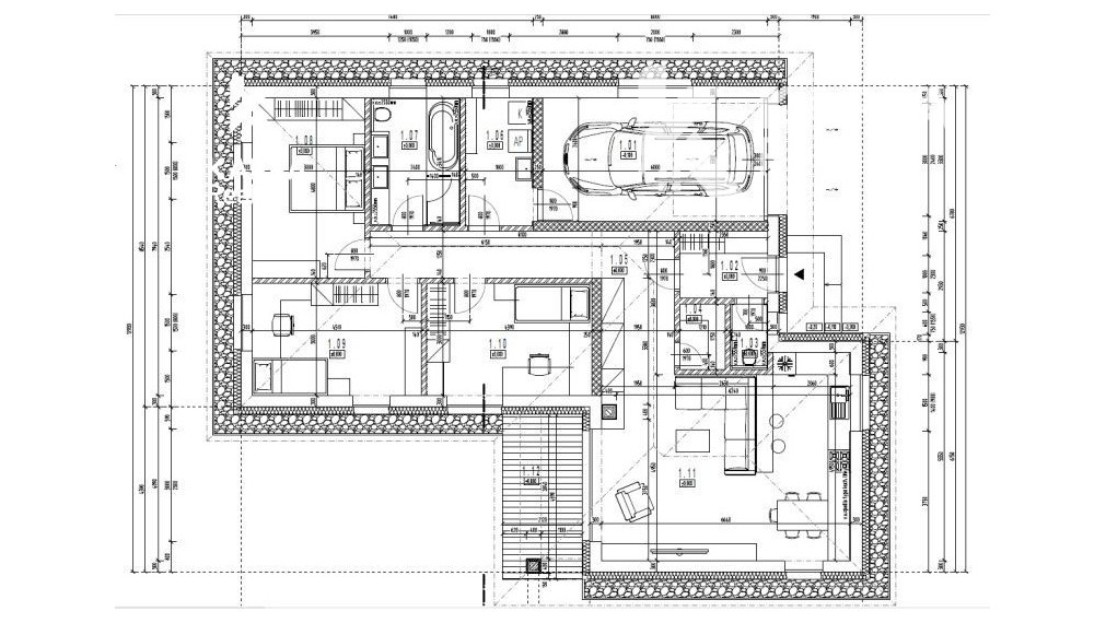 Novostavba | rodinný dom, garáž | pozemok 539 m2 | Trenčín