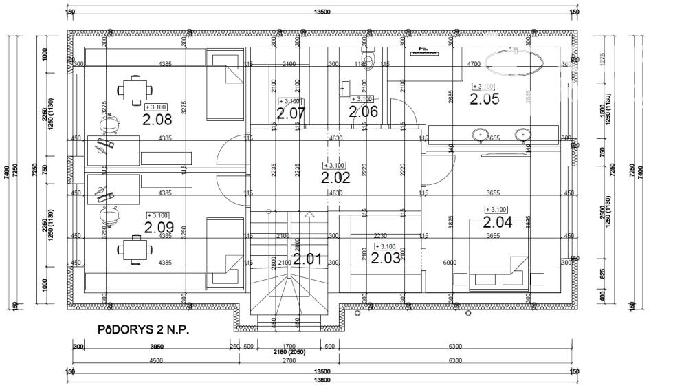 Rodinný dom 4 izb. s garážou A | Hrušková ul., Trenčín
