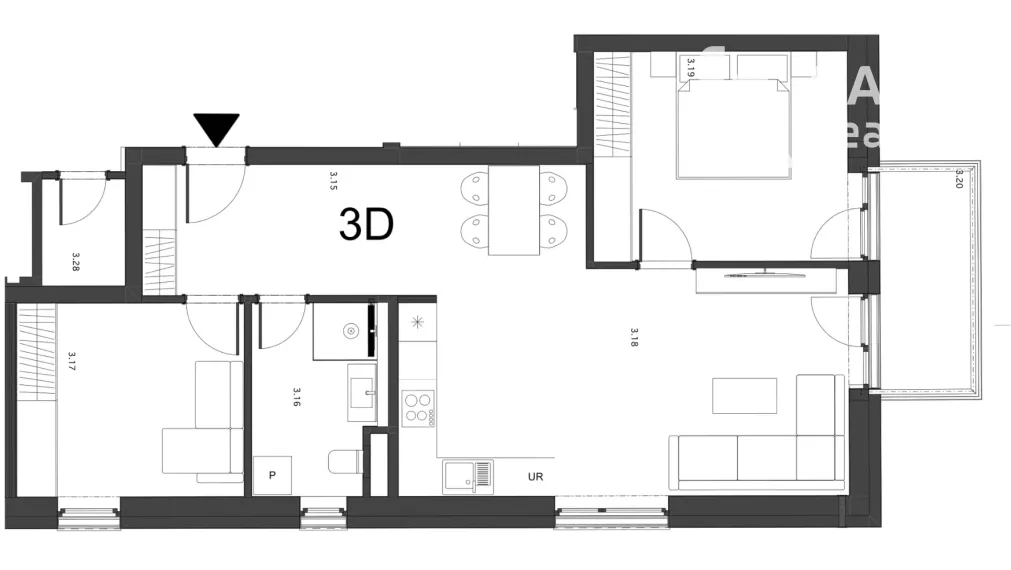 Rezidenčné 3 izbové byty na predaj | Liptovská Teplá